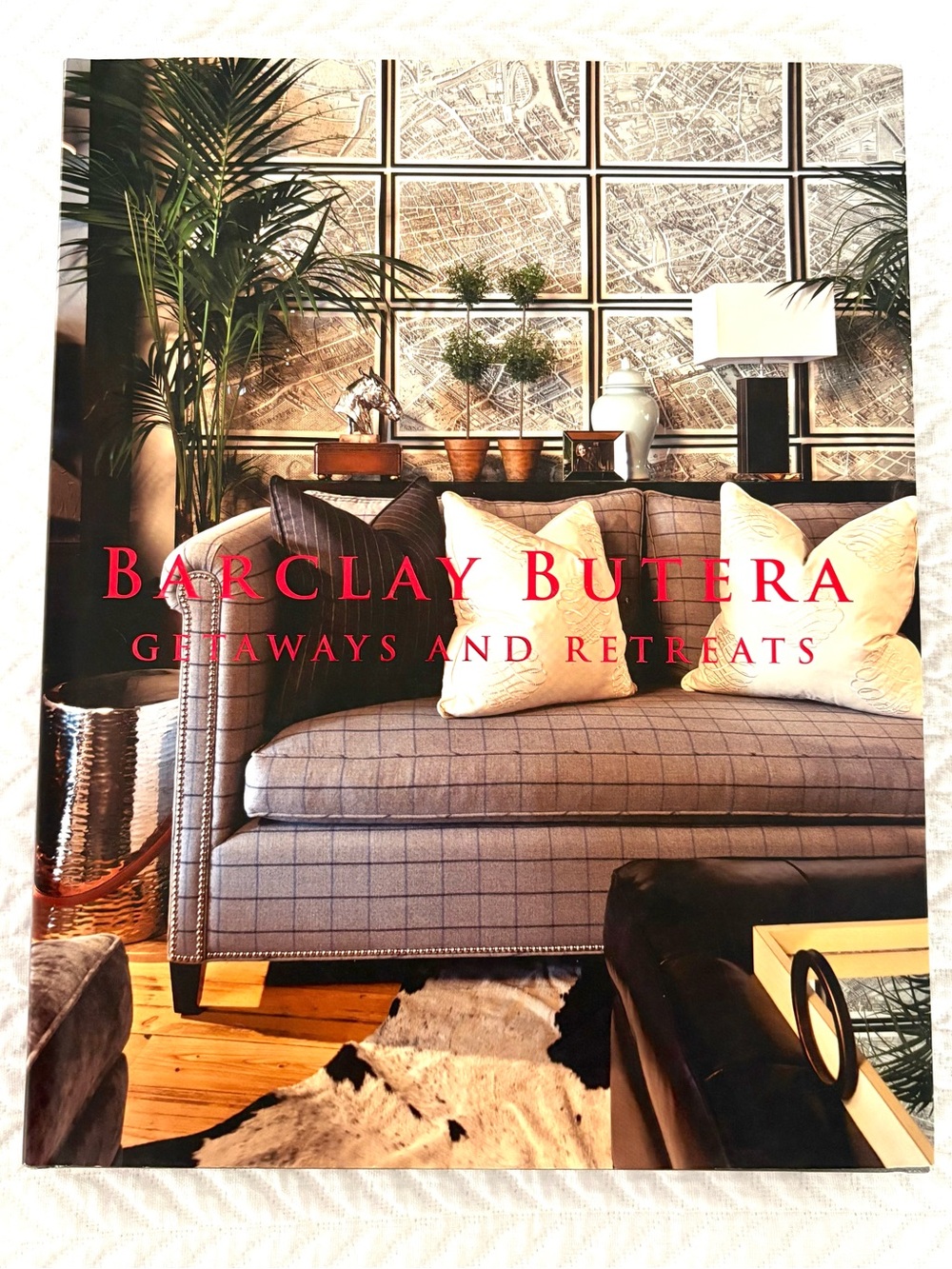 Barclay Butera Coffee Table Decorative Book Like New !